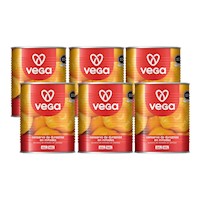 Durazno en Mitades VEGA Lata 820g - x6u