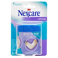 Nexcare™ Venda Autoadherente Color Azul, 7.6 cm x 4.5 m
