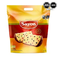 Panetón SAYON Bolsa 750g