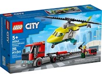 Lego 60343 Transporte Del Helicoptero De Rescate