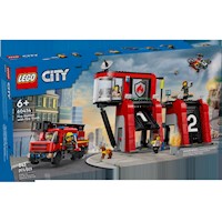 LEGO 60414 Parque de Bomberos con Camión de Bomberos