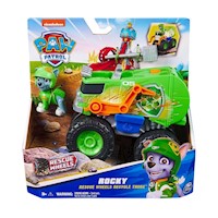 Paw Patrol Rescue Wheels Vehículo Tematico Rocky