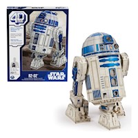 Star Wars Rompecabezas 4D R2D2 201 Piezas build