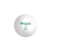 Pelota Para Ping Pong Donic 1 Estrella Elite 40+ Blanco