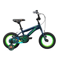 BICICLETA OXFORD SPINE ARO 12 1V AZUL/VERDE