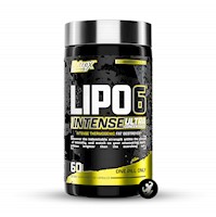 Lipo 6 Black Intense - 60 cápsulas