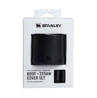 Protector de silicona antideslizante Stanley para vasos de 40 oz - Negro