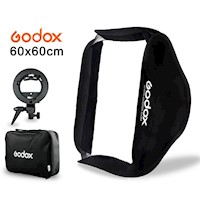 DIFUSOR GODOX SOFTBOX 60X60 + BRACKET S GOD SFUV6060