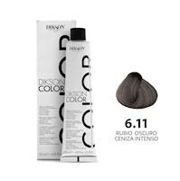 TINTE PARA CABELLO COLOR RUBIO OSCURO CENIZA INTENSO 6.11 DIKSON PROFESSIONAL