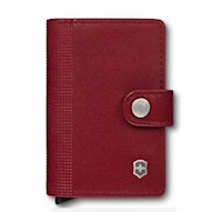 Billetera de cuero Altius Secrid, Essential Card Wallet, color rojo, Victorinox