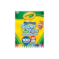 Plumones Lettering Crayola SuperTips x 100 unds +20 Silly Scents