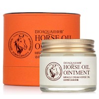Crema Facial Bioaqua Antiarrugas Horse Oil Ointment Hidratante Antiedad 70G