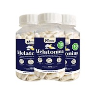 PACK 3 MELATONINA 10MG NATURA ZENLAB