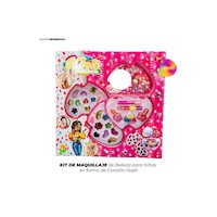 Kit de Maquillaje para Niñas en forma de corazón Noeli