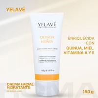 MOISTURIZING FACIAL CREAM QUINOA & HONEY 150G YELAVÉ