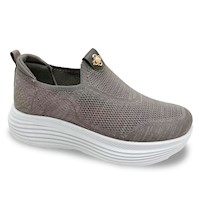 ZAPATILLA MUJER STHEF CASUAL KHAKI 8282