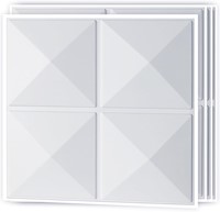 Art3d Panel de pared decorativo 3D 32 pies cuadrados de PVC