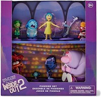Set de figuras coleccionables Inside Out 2 – 9 figuras – Disney Store