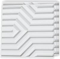 Panel de pared decorativo 3D 32 pies cuadrados de PVC