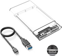 Case Disco Duro Externo Usb 3.0 Adaptador Laptop Sata 2.5