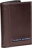 Billetera Tommy Hilfiger Trifold RFID Brown