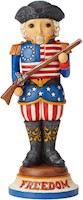 Figura de cascanueces americano de 9.25 pulgadas Enesco