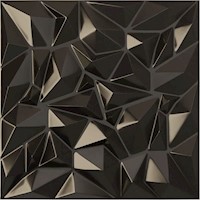 Panel decorativo de pared 3D Ekena Millwork color carbon