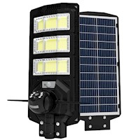 Farola Luz Solar 450W con Cámara Solar Wifi 3MP 360° SEISA IPC-XA01