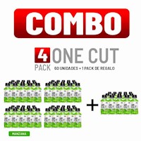 COMBO INNOVATE NUTRITION - ONE CUT PACK 60 UNID. MANZANA + 1 PACK GRATIS