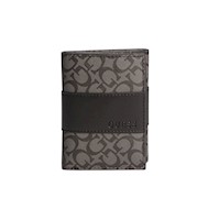 Billetera para Hombre Guess Logo Print Trifold