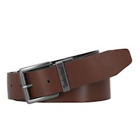 Correa de Cuero Timberland Reversible Ajustable Talla 32 a 44