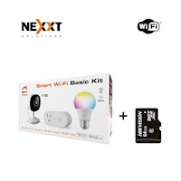 Smart Wi-Fi Basic Kit + MicroSD 64GB - Nexxt