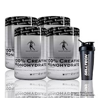 Creatina Monohidratada Kevin Levrone 500gr x 4 + Shaker