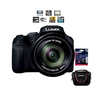 Camara Panasonic Lumix DC-FZ80DPP-K 4K +Estuche+Mem 64