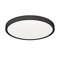LAMP TECHO FUEVA 6 14.2W NEGRO