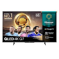 TV Hisense 65" QLED 4K Ultra HD Smart TV 65Q7QGPE