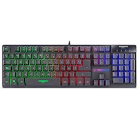 Teclado Gamer Micronics Neon MIC K709 USB Negro