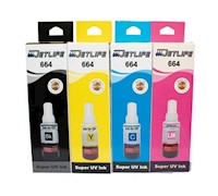 Kit De Tinta Jetlife Genérica T664-Compatible