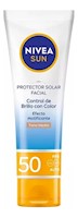 Protector Solar Facial Nivea Sun Control Brillo Tono Medio