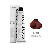 TINTE PARA CABELLO COLOR RUBIO OSCURO ROJO INTENSO 6.66 DIKSON PROFESSIONAL