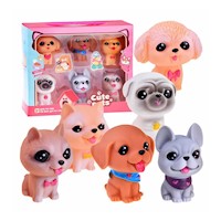 Set de 6 Perritos en Caja - GLOBAL KIDS