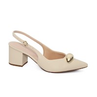 Zapato Vestir Mujer 20663-04 Manteiga Mikaela