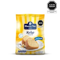 Pre mezcla Keke Vainilla Blanca Flor - Envase 800 gr