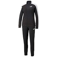 Buzo Conjunto Puma Baseball Tricot Suit 673700 01 Negro para Mujer