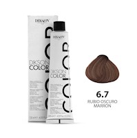 TINTE PARA CABELLO COLOR RUBIO OSCURO MARRÓN 6.7 DIKSON PROFESSIONAL