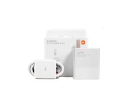 Cargador De Pared 67W Xiaomi Cable Tipo C Blanco