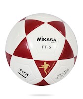 PELOTA P/FUTBOL MIKASA #FT-5 WATERPROOF BL/RJ #5