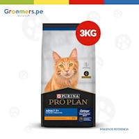 Comida para Gatos Pro Plan - (Adult Cat +7) 3KG