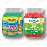 PACK 2 GOMITAS CITRATO DE MAGNESIO NIÑOS + ZINC ADULTO SOTTCORLABS
