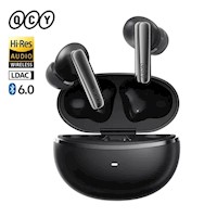 AUDÍFONOS QCY MELOBUDS N70 CANC. DE RUIDO ACTIVA, HI-RES AUDIO, BT 6.0 - NEGRO